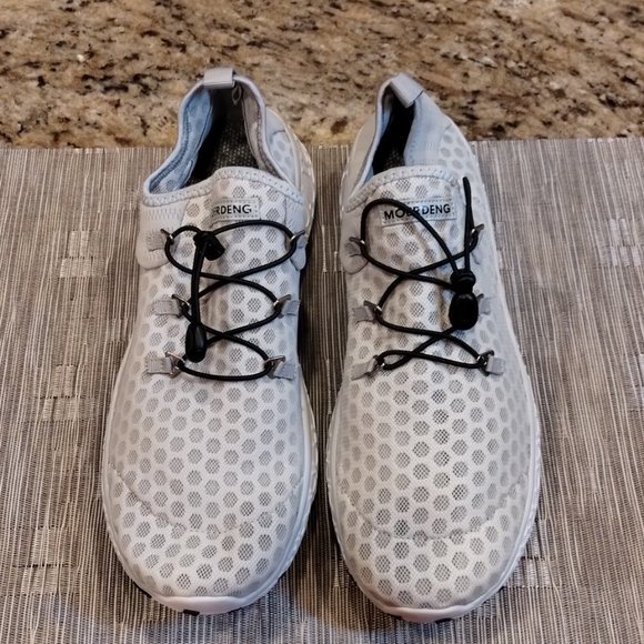 Moerdeng Lightweight Water Shoes Light Grey Quick Dry Size 12 - Picture 12 of 12